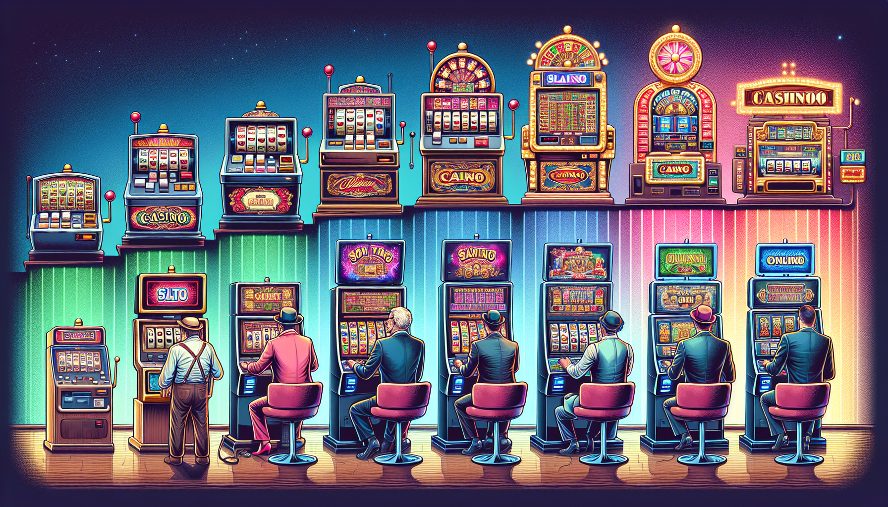Ewolucja automatów do gier: od klasyków do online